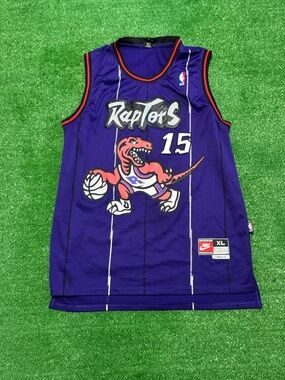 Vintage Nike Vince Carter Toronto Raptors NBA Basketball Jersey